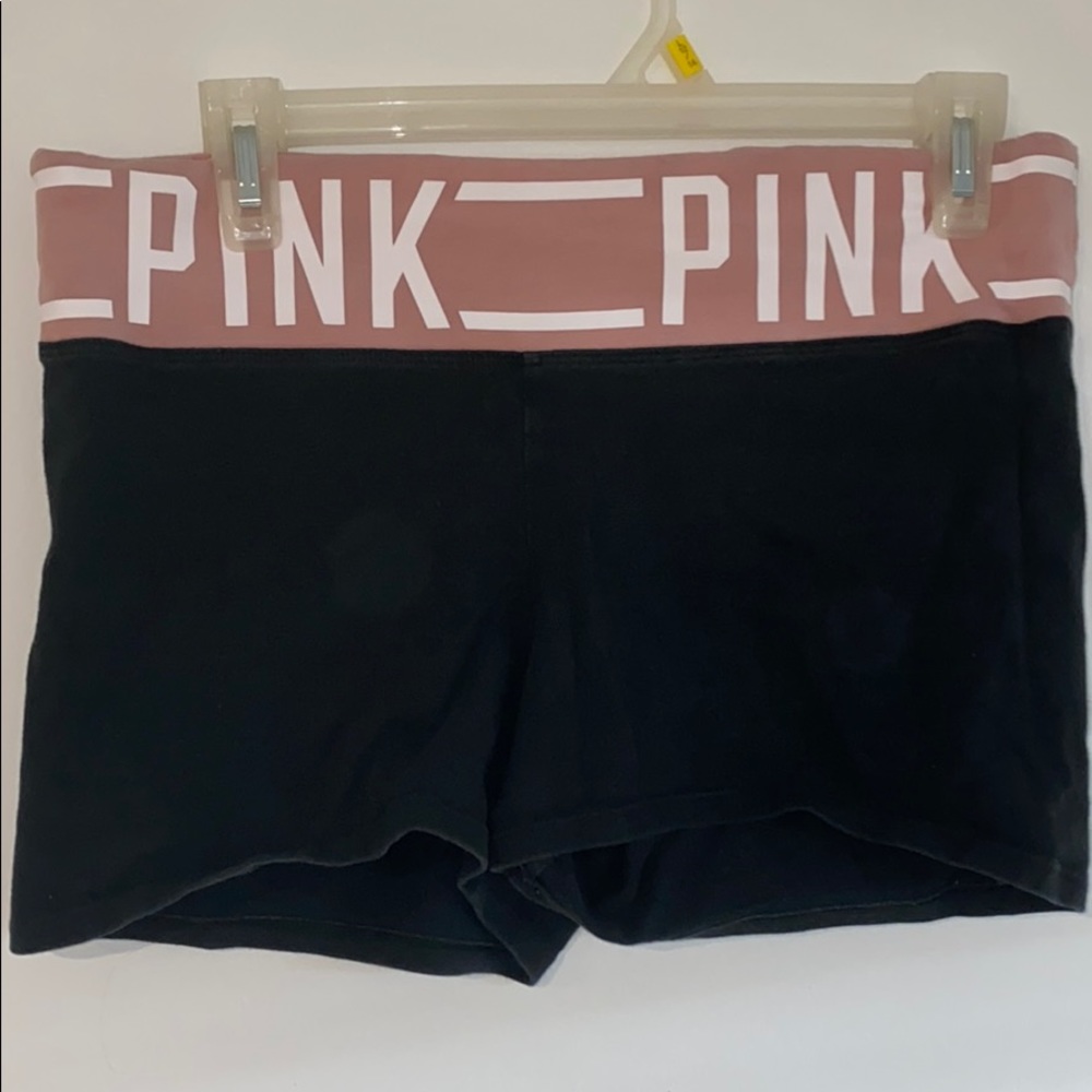 PINK yoga shorts